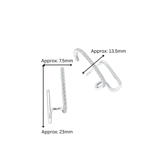 10K Gold Lab Grown Diamond Earrings