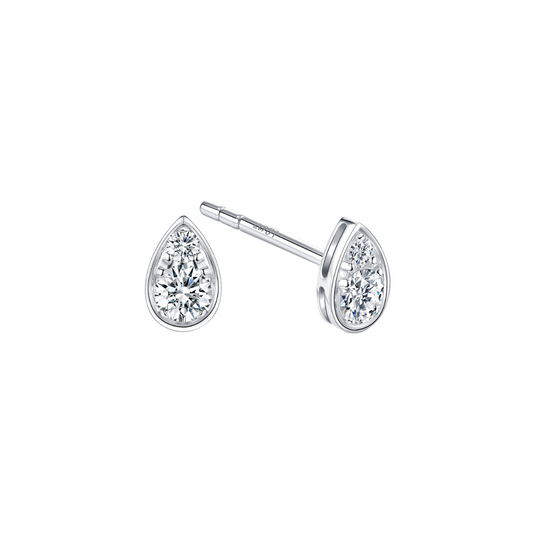 10K Gold Lab Grown Diamond Earrings