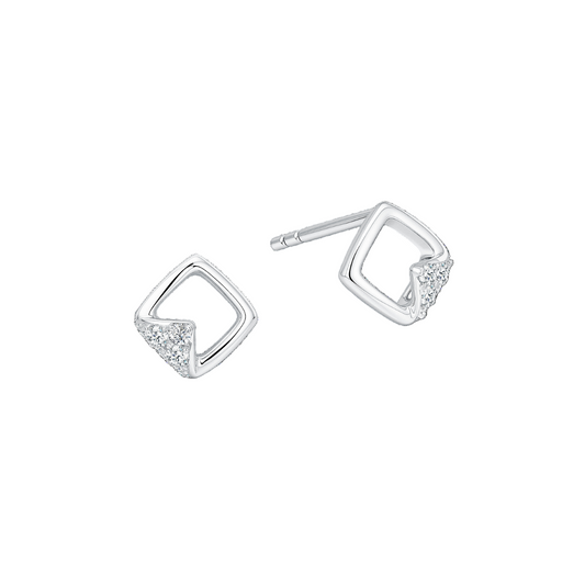 10K Gold Lab Grown Diamond Earrings
