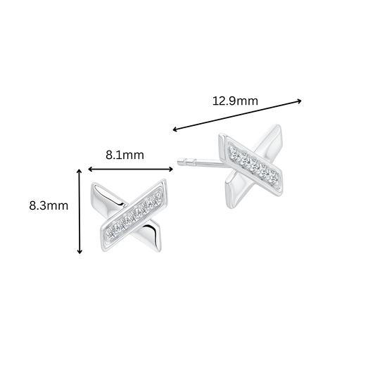 10K Gold Lab Grown Diamond Earrings