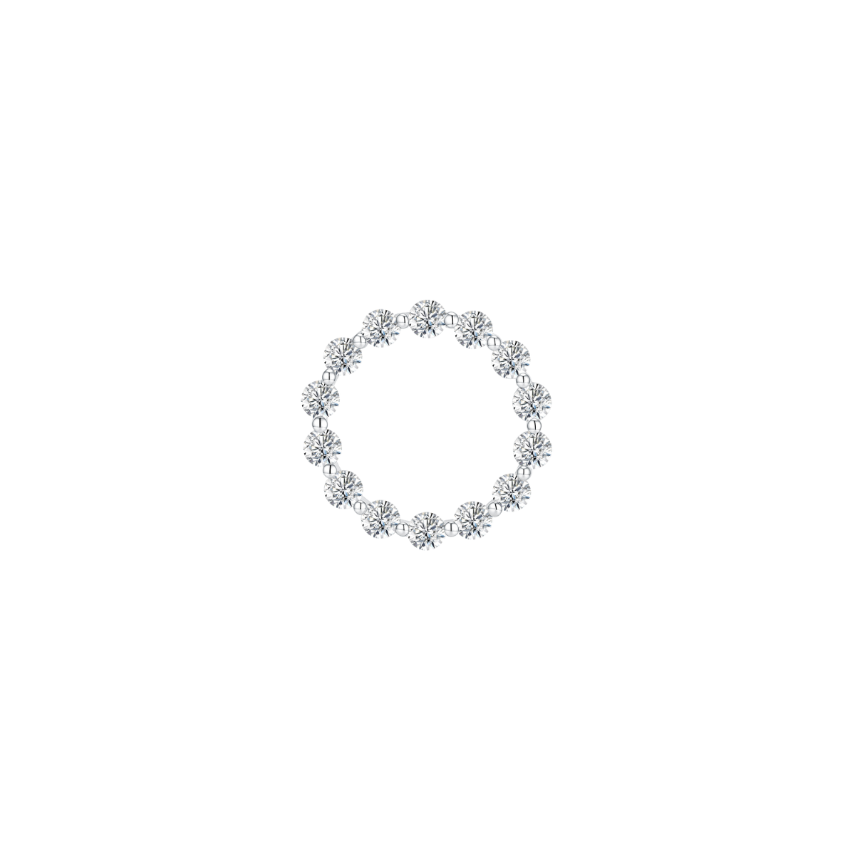 10K Gold Lab Grown Diamond Pendant