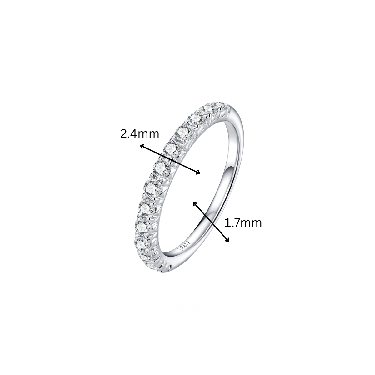 10K Gold Lab Grown Diamond Ring