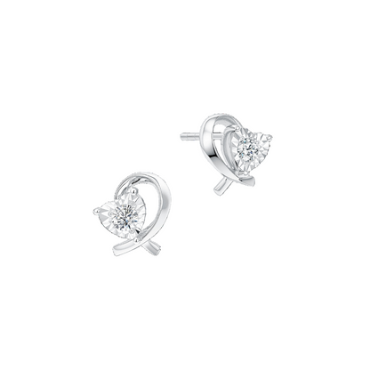 10K Gold Lab Grown Diamond Earrings