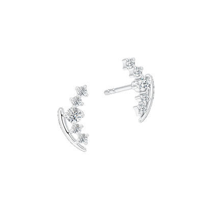 10K Gold Lab Grown Diamond Earrings