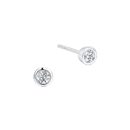 10K Gold Lab Grown Diamond Classic Earrings