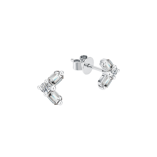 10K Gold Lab Grown Diamond Earrings