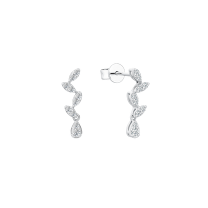 10K Gold Lab Grown Diamond Earrings