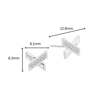 10K Gold Lab Grown Diamond Earrings