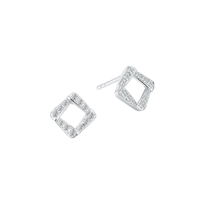 10K Gold Lab Grown Diamond Earrings